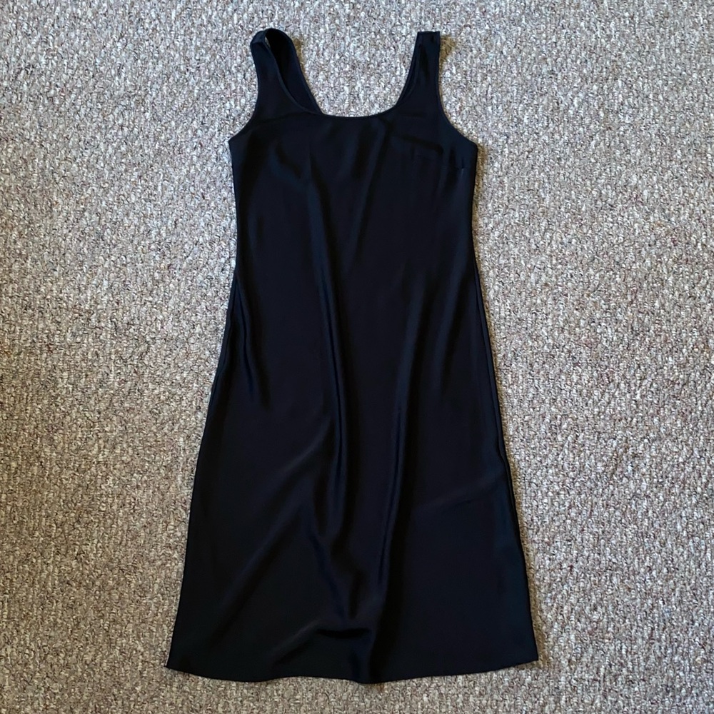 Old Navy Sleeveless Satin Midi Dress
